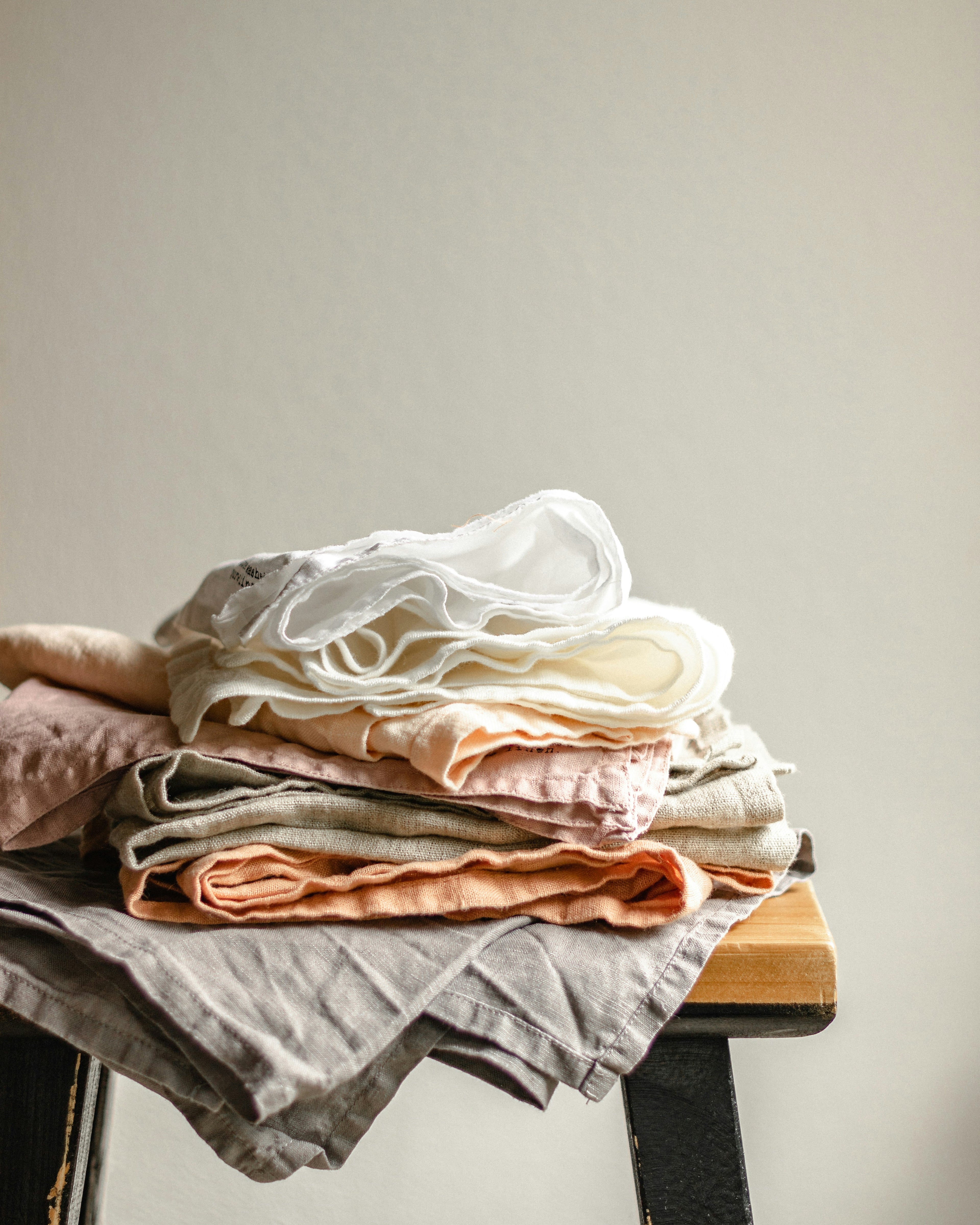 Washed Linen Napkins — Set of 4